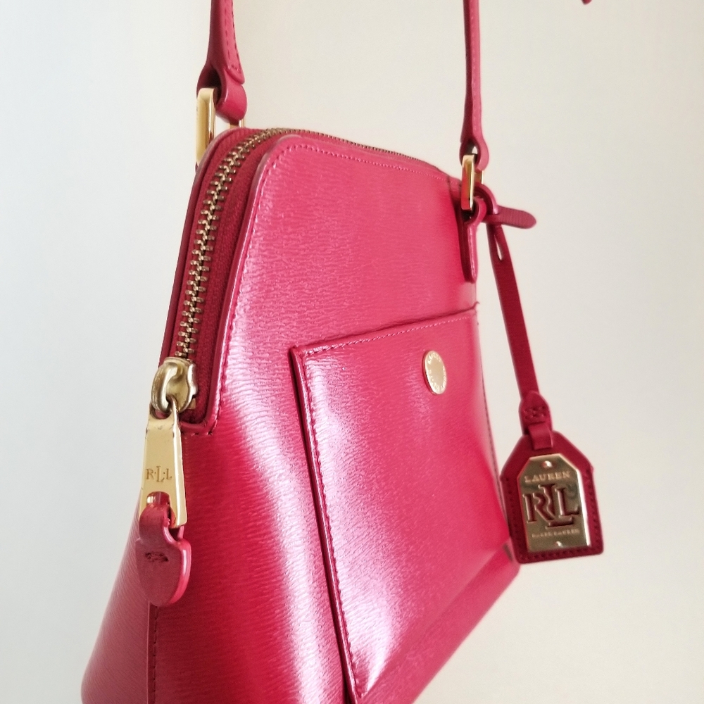 Ralph Lauren Womens Newbury Bailey Dome Crossbody - Picture 3 of 8